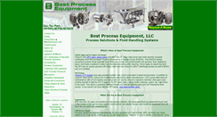 Desktop Screenshot of bestprocessequipment.com